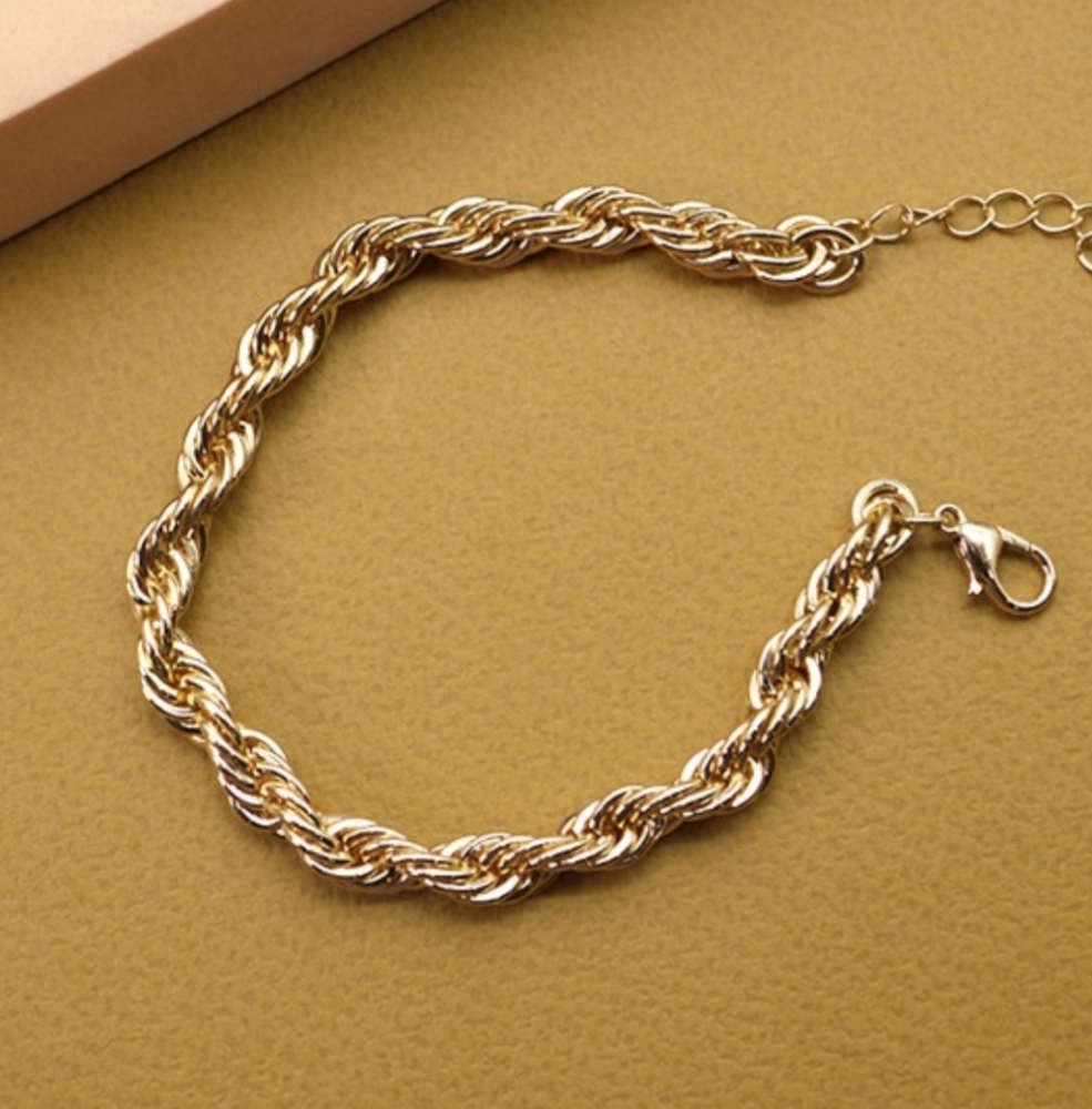 Classic Rope Chain Bracelet - Picture 2 of 3